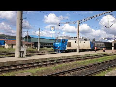 GM 64-0910-1 with IR 1833 [Iasi - Timisoara Nord] leaves Cluj-Napoca