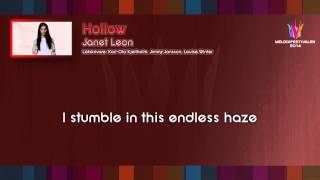 Janet Leon - &quot;Hollow&quot; (on screen lyrics)
