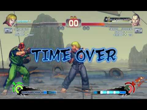 Batalla de Ultra Street Fighter IV: Ken vs Dan