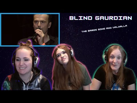 First Time Hearing | 3 Generation Reaction | Blind Gaurdian | The Bards Song and Valhalla