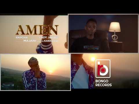 Rapcha, Lady Jaydee , P-Funk Majani & Dir Karabani Wakiongelea Wimbo wa Amen.