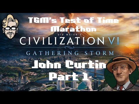 Let's Play Civilization 6: Gathering Storm - John Curtin part 1
