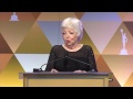 ACE Eddie Awards 2017 Career Achievement Award Thelma Schoonmaker ACE