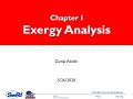 01 Exergy Analysis THERMO II