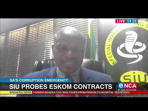 SIU probes Eskom contracts