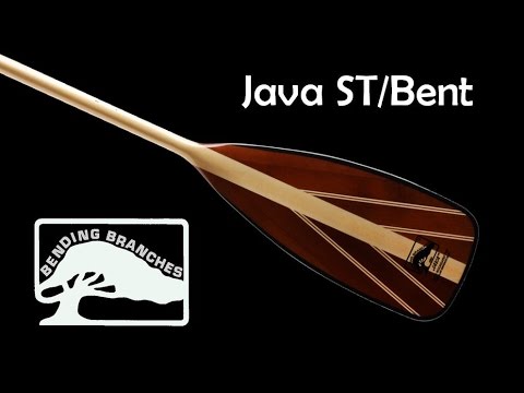 Bending Branches Java 11 Wood Canoe 1-Piece Paddle video poster