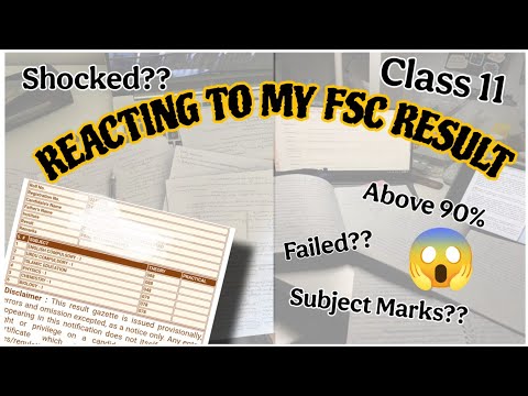 Reacting to My FSC Class 11 Result | HSSC Result | Class 11 Result fbise | result fsc 2025