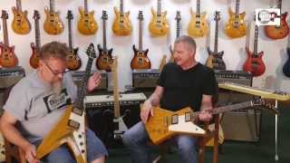 Video thumbnail for That Guitar Show - Dave Rogers of Dave's Guitar Shop with a 1958 Gibson Explorer and a 1958 Flying V by That Guitar Show