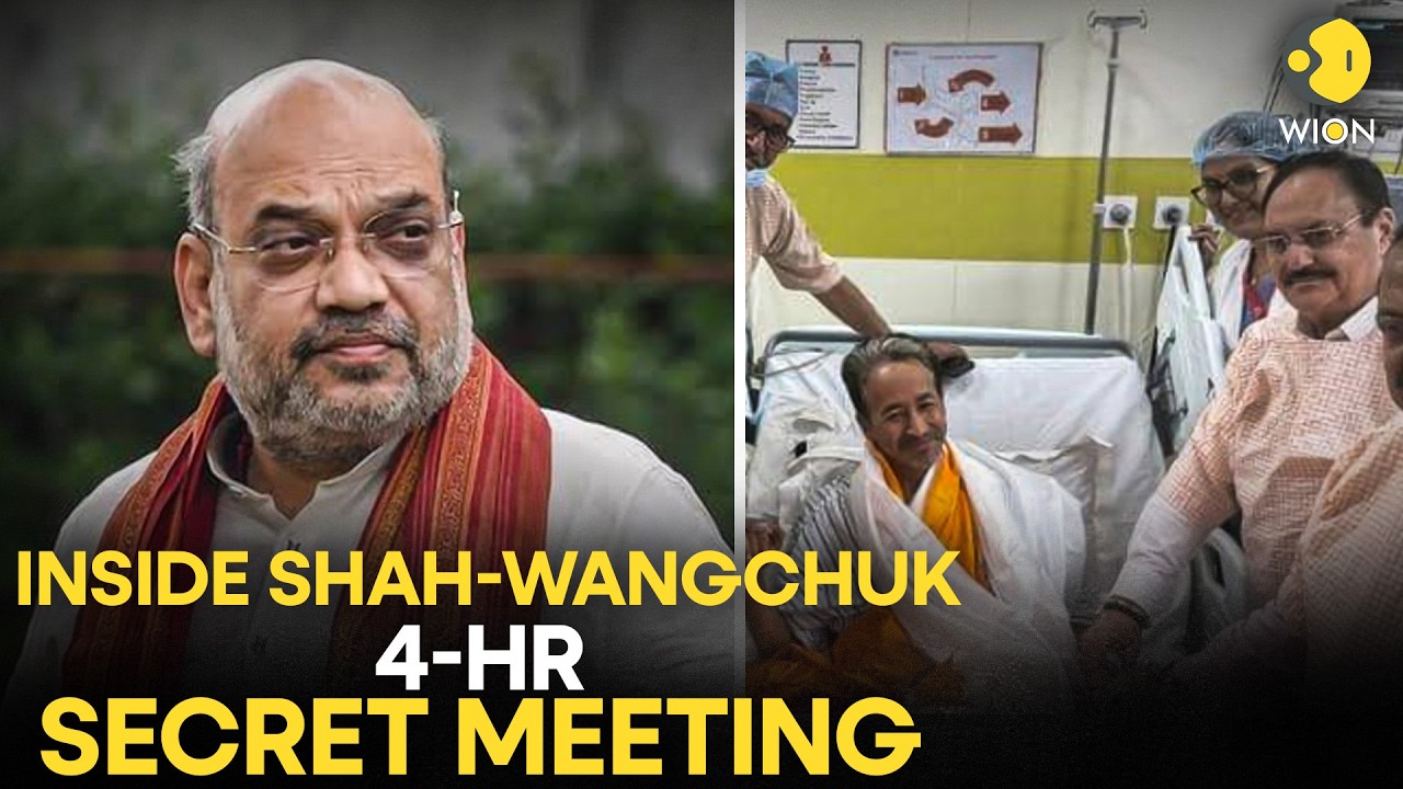 How Amit Shah's 4-Hour Meeting Forced Sonam Wangchuk To End Hunger Strike | WION Originals