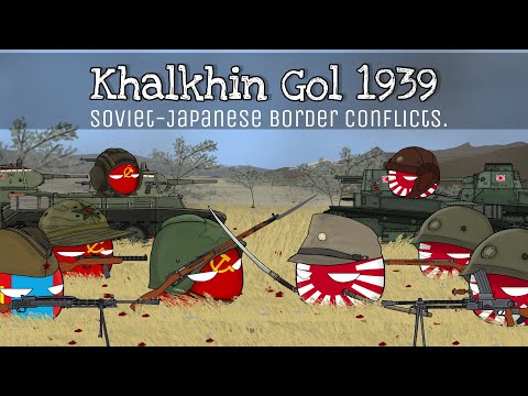 Khalkhin Gol 1939 | Countryballs | Soviet–Japanese border conflicts