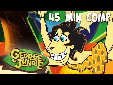 George of the Jungle | Jacket George | Compilation | Cartoons For Kids