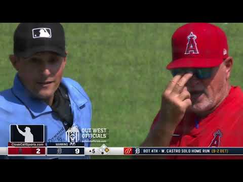 Ejection 141 - Hunter Wendelstedt Ejects AJ Hinch After Replay Review Catcher's Interference Call
