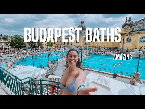 BANHOS DE BUDAPESTE | Banhos Termais Széchenyi e Gellért | Budapeste, Hungria