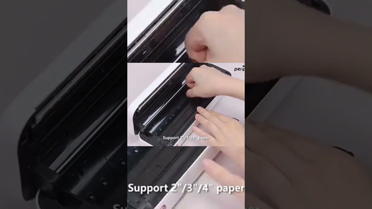 mini A4 printer inkless thermal paper wireless Bluetooth portable printer documents printer