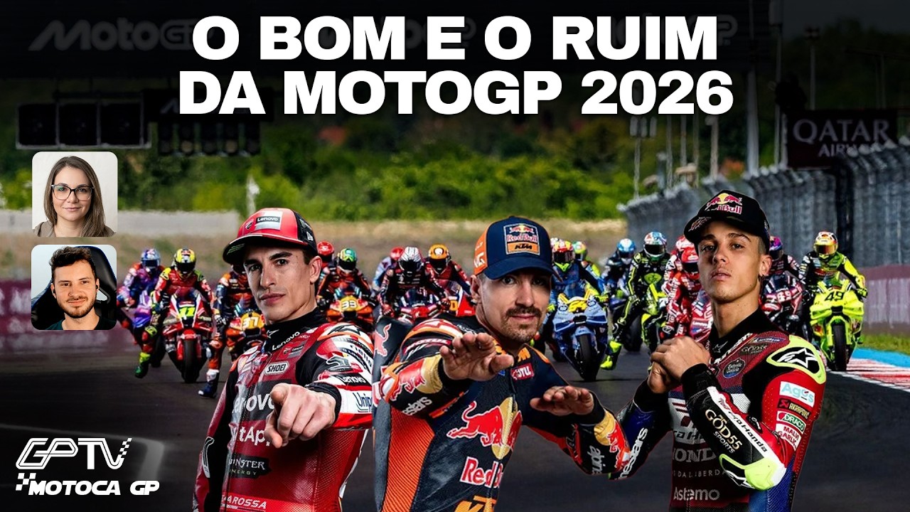 APRILIA, MÁRQUEZ, MOREIRA, VIÑALES: O POSITIVO E O NEGATIVO DA MOTOGP 2026 | Motoca GP