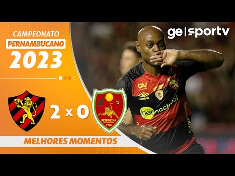 Gols e lances de Sport x Petrolina