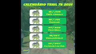  Circuito Trail 7K 2021. Liberaram as Inscries e a 1 Etapa. Vdeo #3 #shorts 