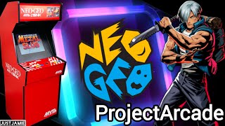 Project Arcade ☆ Neo Geo + Neo Geo CD Complete Tutorial 2024 #projectarcade #neogeo #emulator