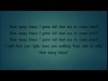 DJ Khaled How Many Times Ft Chris Brown Lil Wayne Big Sean LYRICS
