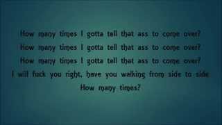 DJ Khaled - How Many Times Ft. Chris Brown,  Lil Wayne, Big Sean (LYRICS)