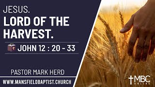 Jesus Lord of the harvest