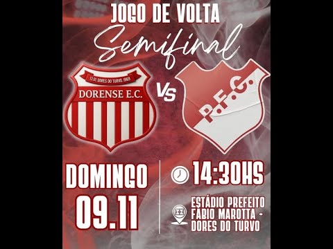 DORES DO TURVO MG - FUTEBOL AO VIVO - DORENSE E C    X    PONTE NOVENSE F C