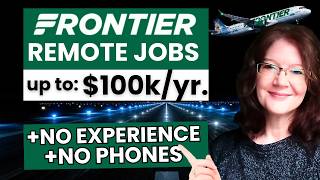 Remote Jobs At Frontier Airlines + No Experience & No Phone Work From Home Jobs Hiring Now