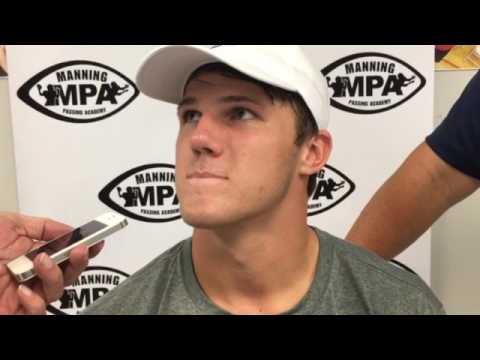 Mississippi State QB Nick Fitzgerald acting like a sponge around Mannings