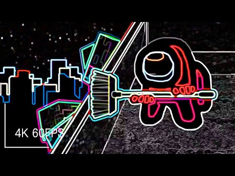 Mini Crewmate in Minecraft Zombie Apocalypse - Part 1 | Among Us Neon Skin