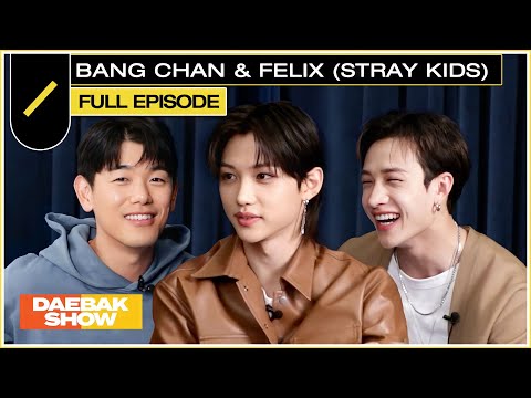 Stray Kids' Bang Chan and Felix Catch Up with Eric Nam | DAEBAK SHOW S2 EP1