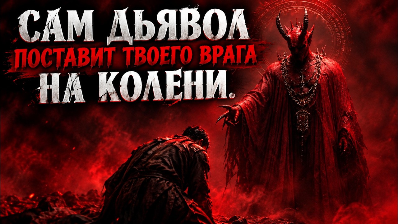 САМ ДЬЯВОЛ ПОСТАВИТ ВАШЕГО ВРАГА НА КОЛЕНИ.#гадание #таро #tarot #психология 
