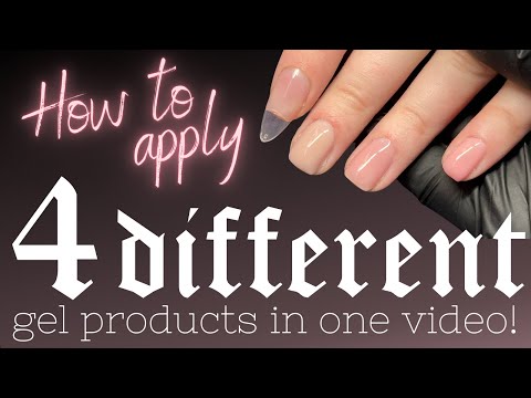 Learn ALL 4 Nail Order Gels in one VIDEO!