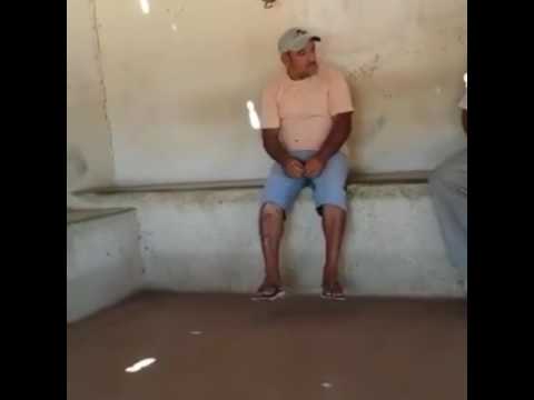 Danilo apronta com Bruno porco da Auto Peça Daneluz