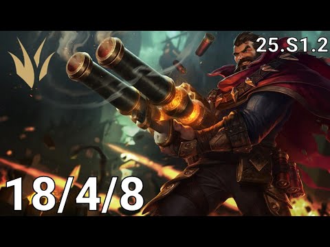 Graves Jungle vs Rek'Sai - EUW diamond | Patch 25.S1.2