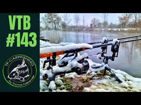 Karpfenangeln VTB 143 - Ein erfolgreicher Wintertag am kleinen Fluss