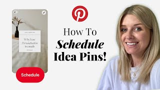 How to schedule IDEA PINS in advance on Pinterest! (2023 Tutorial)