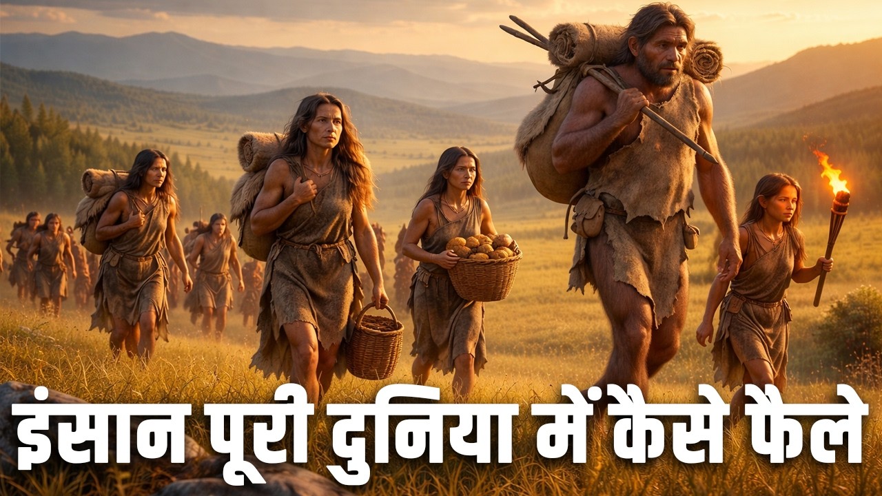 धरती के हर कोने तक इंसान कैसे पहुँचा? How Humans Explored the Entire World?