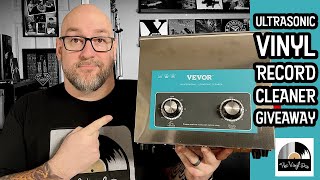 Ultrasonic Vinyl Record Cleaner Giveaway