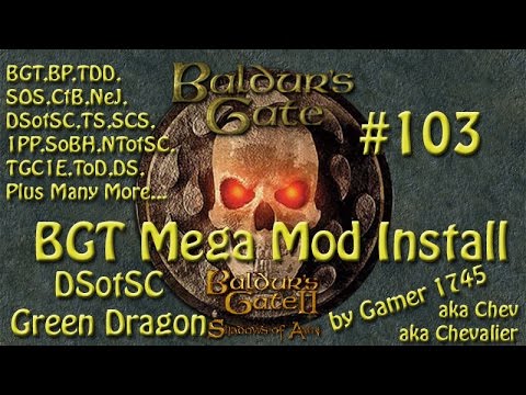 Let's Play Baldur's Gate Trilogy Mega Mod Part 103 - Dark Side