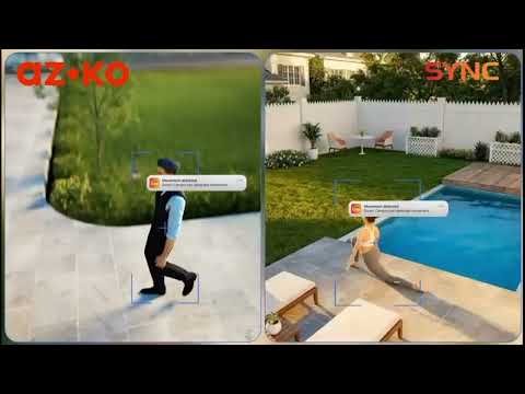 Gambar Krisbow Sync Smart 4G Camera CCTV D6615tv 4Mp Battery Solar Ptz Ray 24Q - Putih