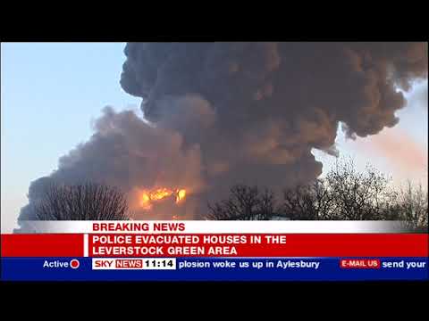 Buncefield Oil Depot Disaster - Sky News - 11/12/2005 - 1106am