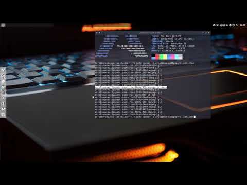 ArcoLinux : 574 install the wallpapers from submicron with a meta package