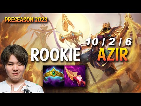 V5 Rookie AZIR vs NEEKO Mid - KR Ranked