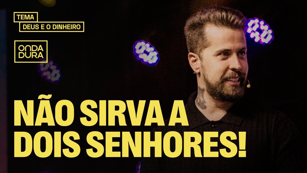 A CAUSA DOS NOSSOS PROBLEMAS FINANCEIROS | Pastor Lipão | DEUS E O DINHEIRO