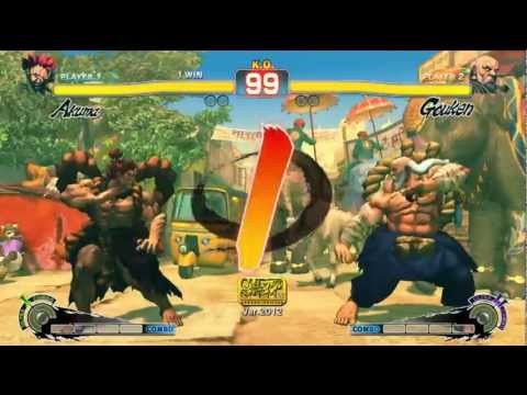 [SSFIVAE] Sin-E (Akuma) Vs. Angerbot5k (Gouken) - 9-29-12