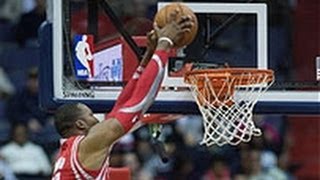 Jeremy Lin's Over the Shoulder Lob to Howard for the Throwdown