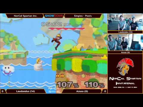 NorCal Spartan Invitational 2014 - Pools: Round Robin - Laudandus (Sheik) vs Azusa (Peach)