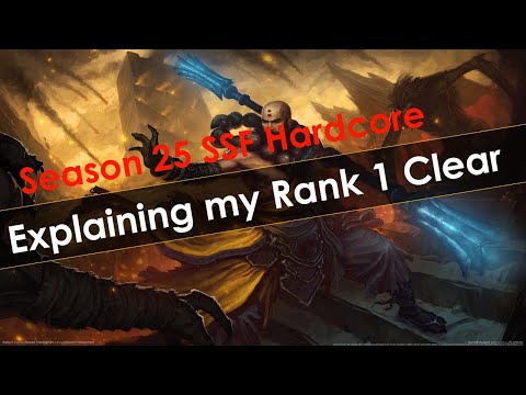 Diablo 3 Season 25 Rank 1 Inna Monk SSF Hardcore