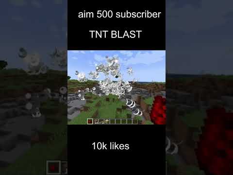 Tushu Gamerz - The Most Explosive TNT Blast Minecraft Server You'll Ever Play! #shorts #minecraft #minecraftshorts