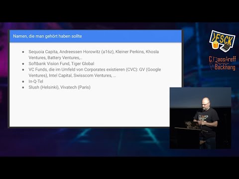 FSCK 2024 - Venture Capital 101 - sind die alle verrückt?